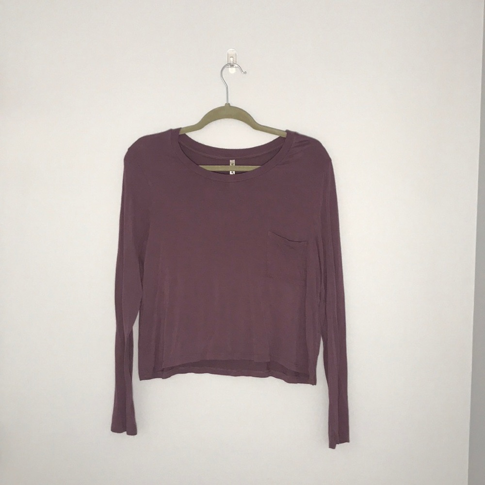 Charlotte Russe cropped long sleeve